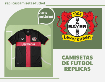 camiseta Bayer Leverkusen 2023 2024 replica